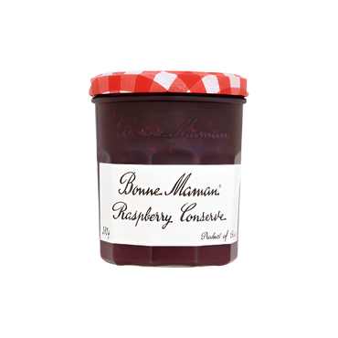 Bonne Maman Raspberry Conserve 370G – Premium French Jam – Buy Online UK